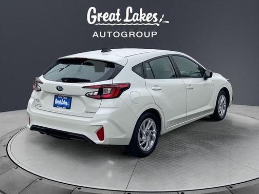 Crystal White Pearl 2024 Subaru Impreza Base