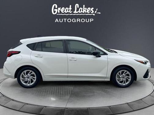 Crystal White Pearl 2024 Subaru Impreza Base