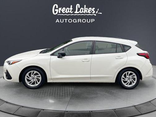 Crystal White Pearl 2024 Subaru Impreza Base