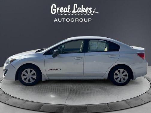 Crystal White Pearl 2015 Subaru Impreza 2.0i Premium