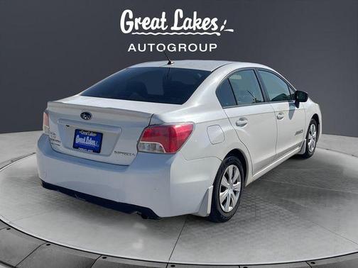 Crystal White Pearl 2015 Subaru Impreza 2.0i Premium