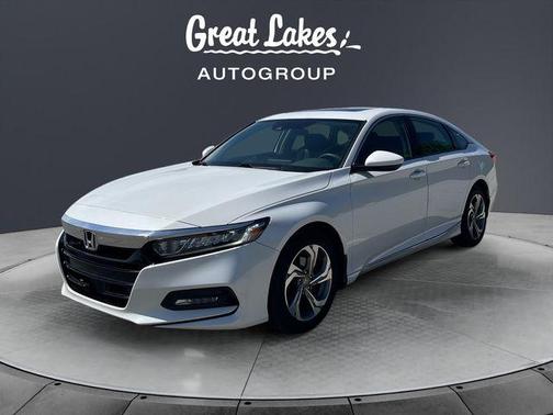 Platinum White Pearl 2019 Honda Accord EX