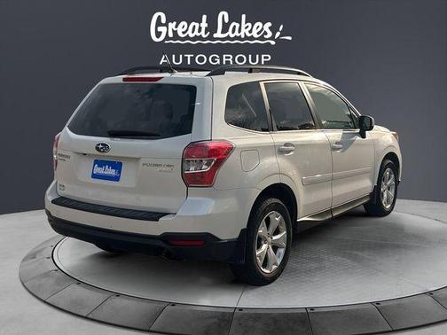 Satin White Pearl 2014 Subaru Forester 2.5i Premium