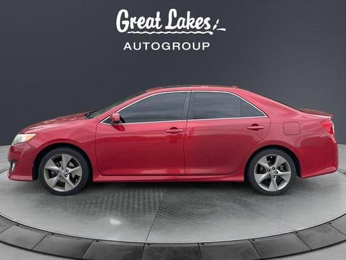 Barcelona Red Metallic 2012 Toyota Camry SE
