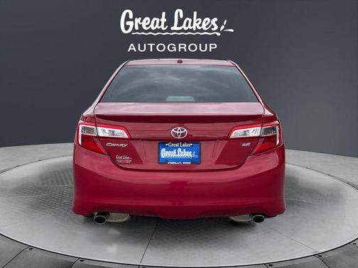 Barcelona Red Metallic 2012 Toyota Camry SE
