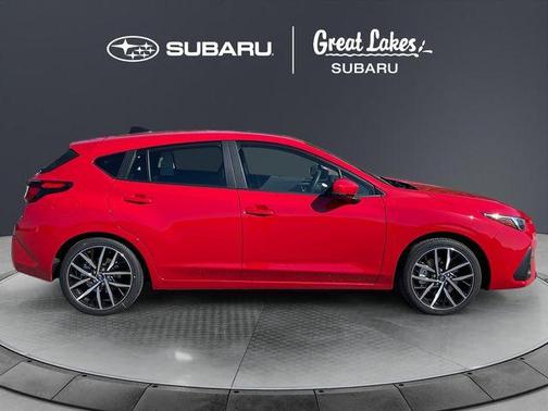 Pure Red 2026 Subaru Impreza Sport