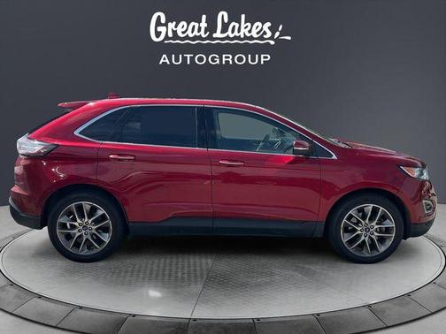 Ruby Red Metallic 2015 Ford Edge Titanium