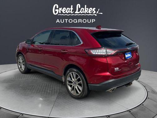 Ruby Red Metallic 2015 Ford Edge Titanium