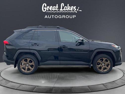 Midnight Black Metallic 2023 Toyota RAV4 Hybrid Woodland Edition
