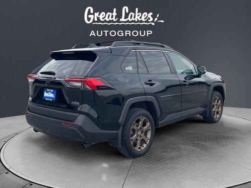 Midnight Black Metallic 2023 Toyota RAV4 Hybrid Woodland Edition