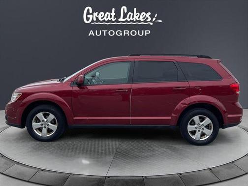 Deep Cherry Red Crystal Pearlcoat 2011 Dodge Journey Mainstreet