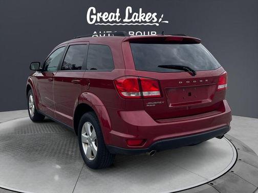 Deep Cherry Red Crystal Pearlcoat 2011 Dodge Journey Mainstreet