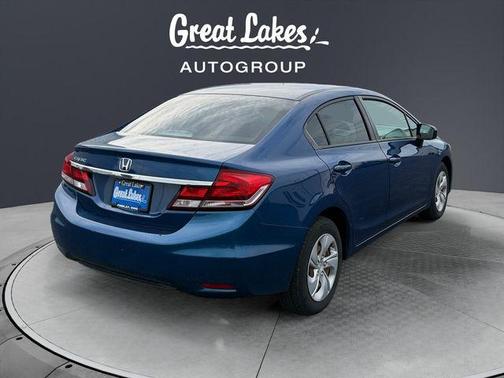 Dyno Blue Pearl 2014 Honda Civic LX