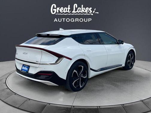 Snow White Pearl 2022 Kia EV6 GT-Line