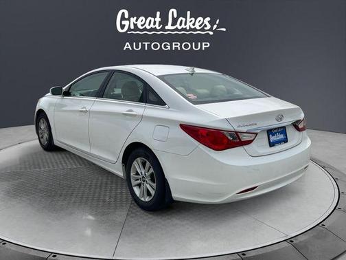 Shimmering White Mica 2012 Hyundai SONATA GLS
