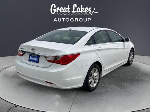 Shimmering White Mica 2012 Hyundai SONATA GLS