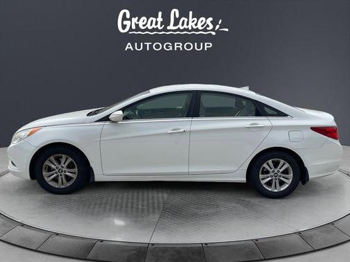 Shimmering White Mica 2012 Hyundai SONATA GLS