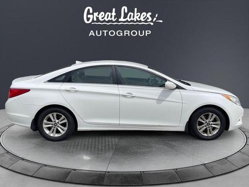 Shimmering White Mica 2012 Hyundai SONATA GLS
