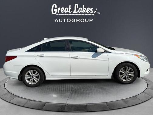 Shimmering White Mica 2012 Hyundai SONATA GLS