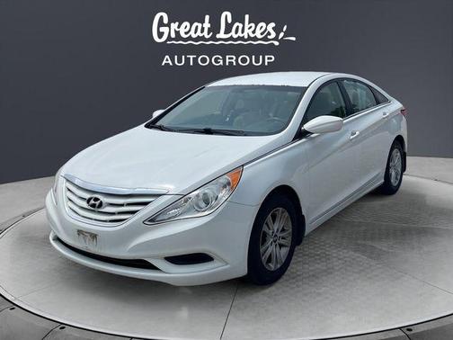 Shimmering White Mica 2012 Hyundai SONATA GLS