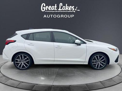 Crystal White Pearl 2024 Subaru Impreza Sport