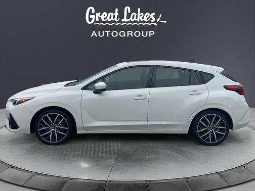 Crystal White Pearl 2024 Subaru Impreza Sport