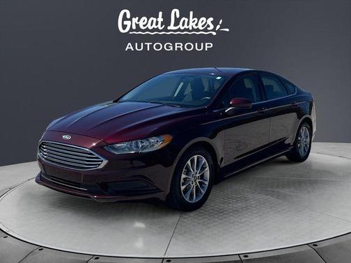 Burgundy 2017 Ford Fusion SE