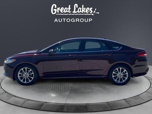 Burgundy 2017 Ford Fusion SE