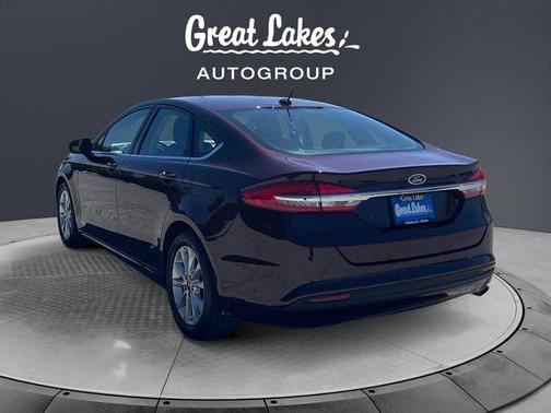Burgundy 2017 Ford Fusion SE