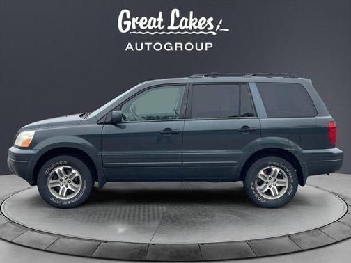 Gray 2004 Honda Pilot EX