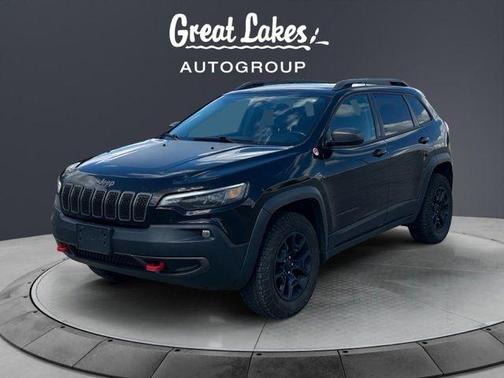 Diamond Black 2020 Jeep Cherokee Trailhawk