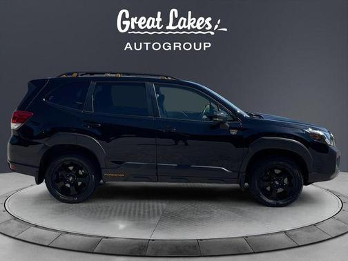 Crystal Black Silica 2023 Subaru Forester Wilderness