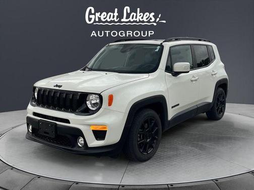 Alpine White Clearcoat 2019 Jeep Renegade Latitude