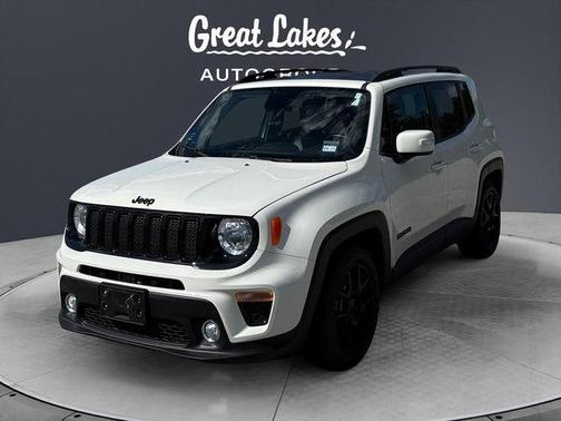 Alpine White Clearcoat 2019 Jeep Renegade Latitude