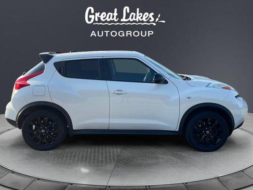 Pearl White 2013 Nissan Juke SL