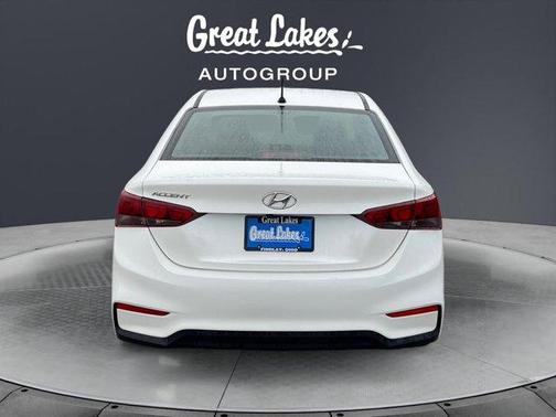 Frost White Pearl 2020 Hyundai Accent SE
