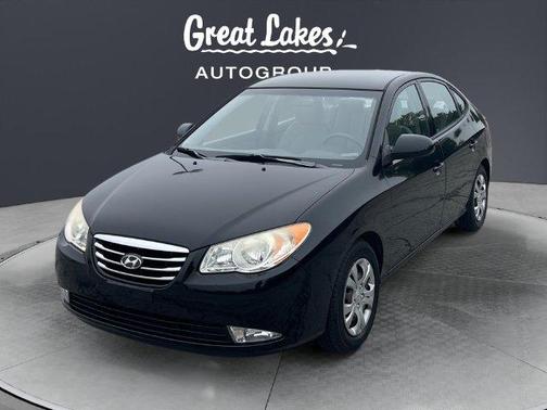 Ebony Black Pearl 2010 Hyundai ELANTRA GLS