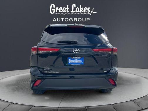 Midnight Black Metallic 2023 Toyota Highlander LE