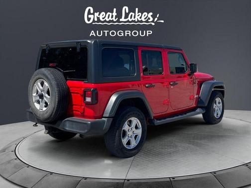 Firecracker Red Clearcoat 2019 Jeep Wrangler Unlimited Sport