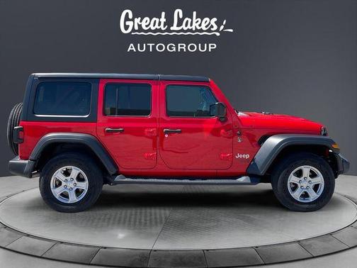 Firecracker Red Clearcoat 2019 Jeep Wrangler Unlimited Sport