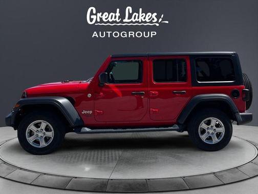 Firecracker Red Clearcoat 2019 Jeep Wrangler Unlimited Sport