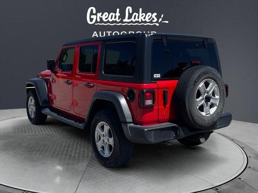 Firecracker Red Clearcoat 2019 Jeep Wrangler Unlimited Sport