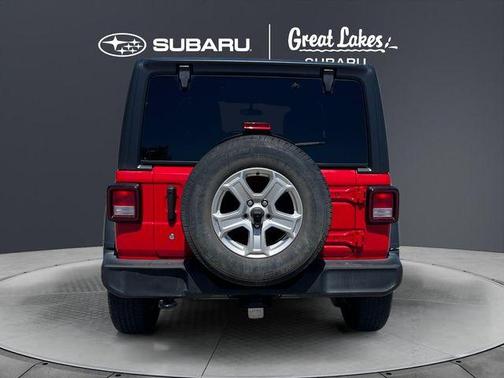Firecracker Red Clearcoat 2019 Jeep Wrangler Unlimited Sport