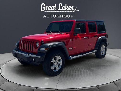 Firecracker Red Clearcoat 2019 Jeep Wrangler Unlimited Sport