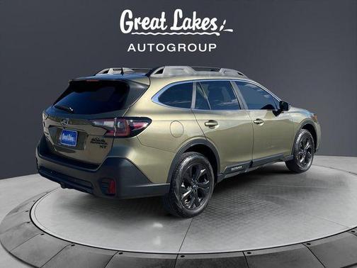 Autumn Green Metallic 2021 Subaru Outback Onyx Edition XT