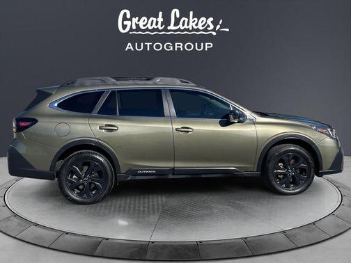 Autumn Green Metallic 2021 Subaru Outback Onyx Edition XT