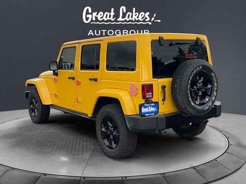Baja Yellow Clearcoat 2015 Jeep Wrangler Unlimited Altitude