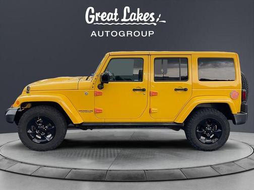 Baja Yellow Clearcoat 2015 Jeep Wrangler Unlimited Altitude