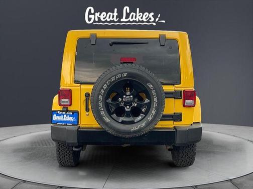 Baja Yellow Clearcoat 2015 Jeep Wrangler Unlimited Altitude