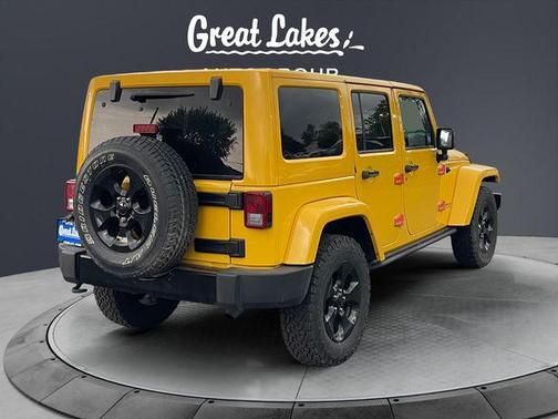 Baja Yellow Clearcoat 2015 Jeep Wrangler Unlimited Altitude